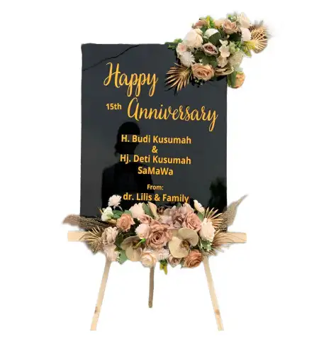 Papan Bunga Akrilik Kedurus